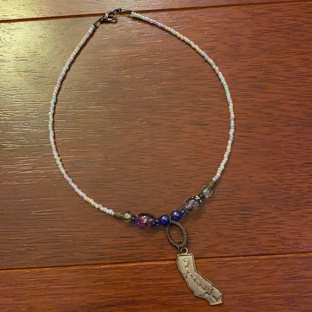 Handmade California Necklace